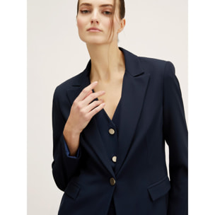 Motivi - Blazer monopetto ad un bottone - Blu