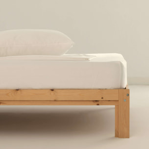 Ensemble de draps en satin, 157 fils White