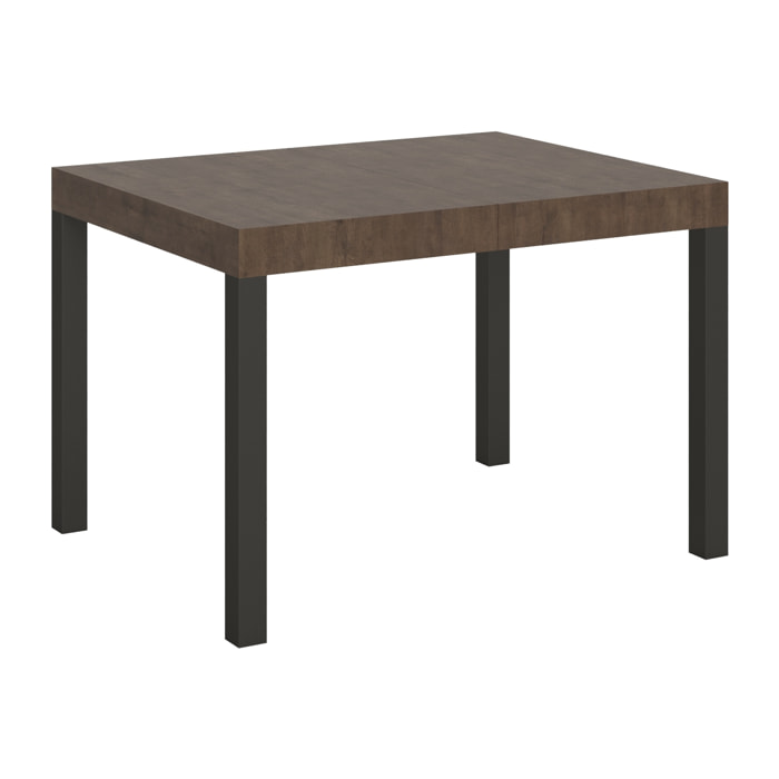 Mesa extensible 70x110/194 cm Everyday Nogal estructura Antracita