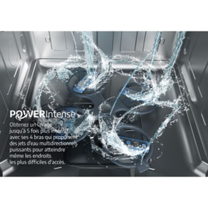 Lave vaisselle 60 cm BEKO BDFN26450XP powerIntense