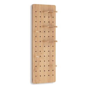 Mueble recibidor con espejo Verona efecto Roble