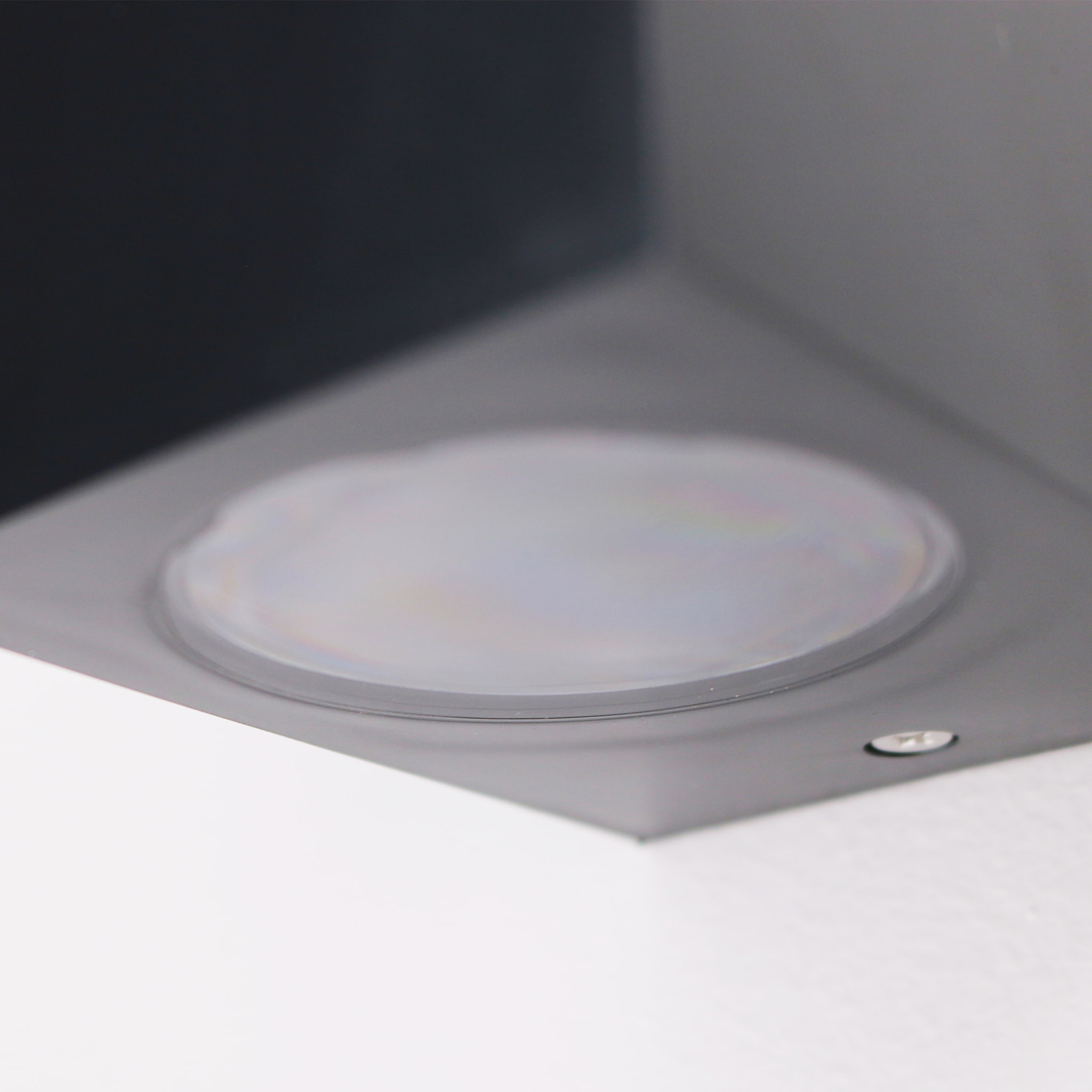 Forlight Exsitentes aplique exterior para bombilla gu10 en negro