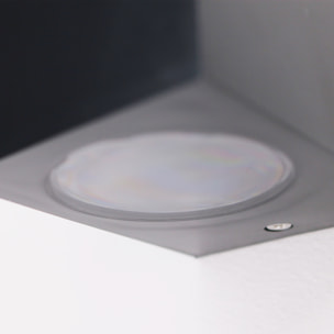 Forlight Exsitentes aplique exterior para bombilla gu10 en negro