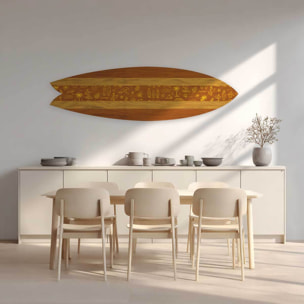 Planche Déco Golden Surf Culture Tableau alu Dibond