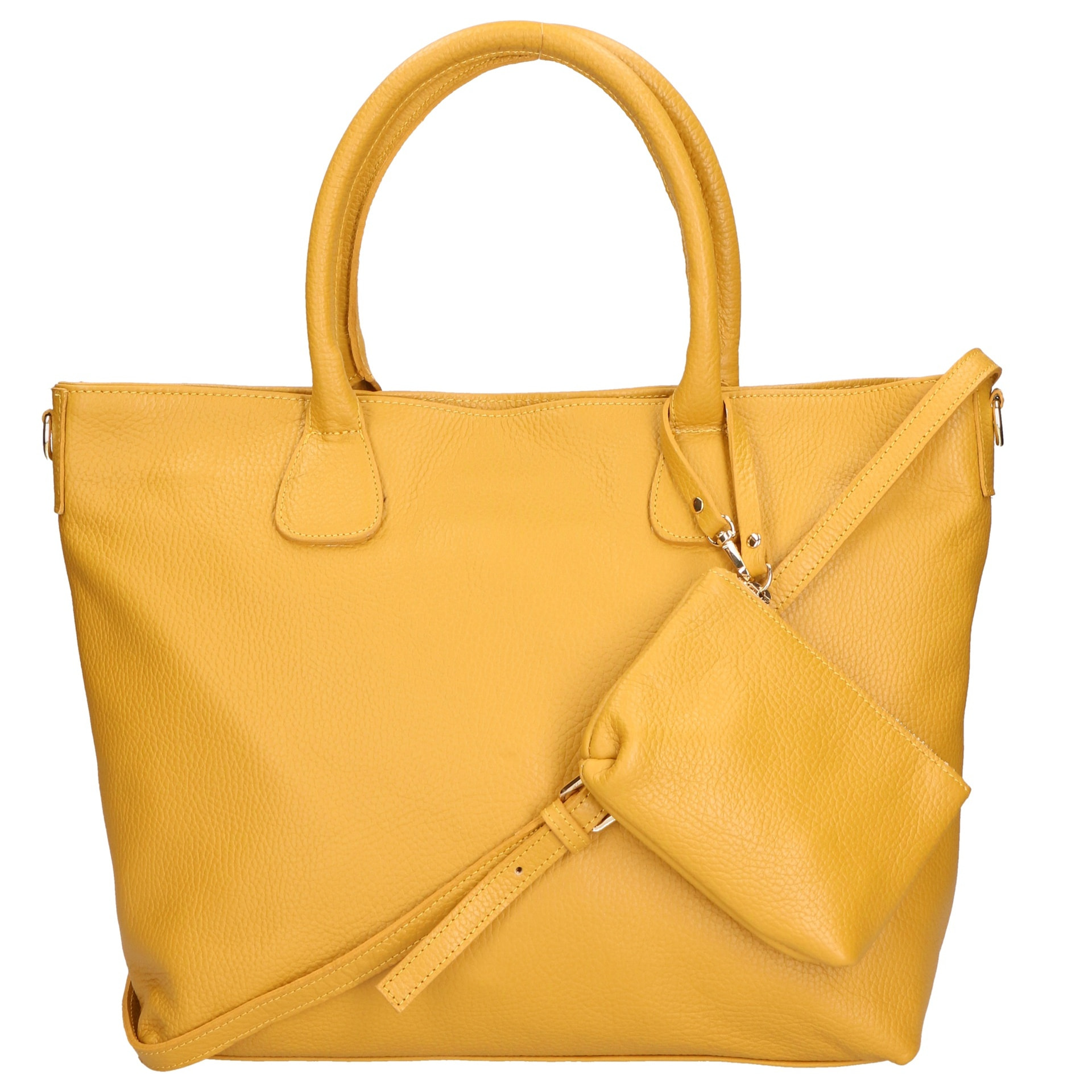 Borsa a mano da donna - Modello Sylvie - 100% pelle - 34.0 x 30.0 x 9.0 cm