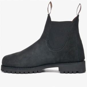 Sebago - Stivaletti Donna Nero - YANSA LUG SUEDE WAXY WOMAN