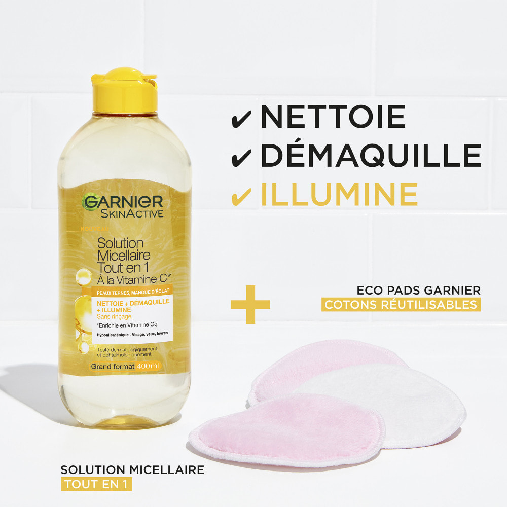 Garnier SkinActive Micellaire Tout en 1 Vitamine C 400mL