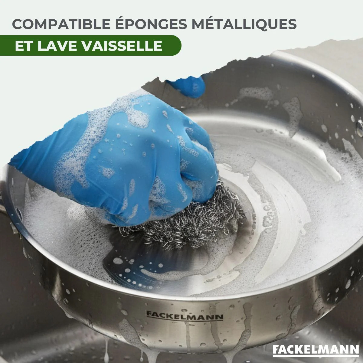 Sauteuse 24 cm en inox 18/10 Triply Fackelmann Vita3