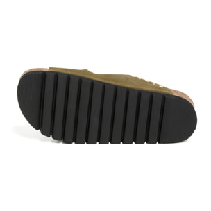 Sandalo Piattaforma Donna Kaki BILLOWY CACHI
