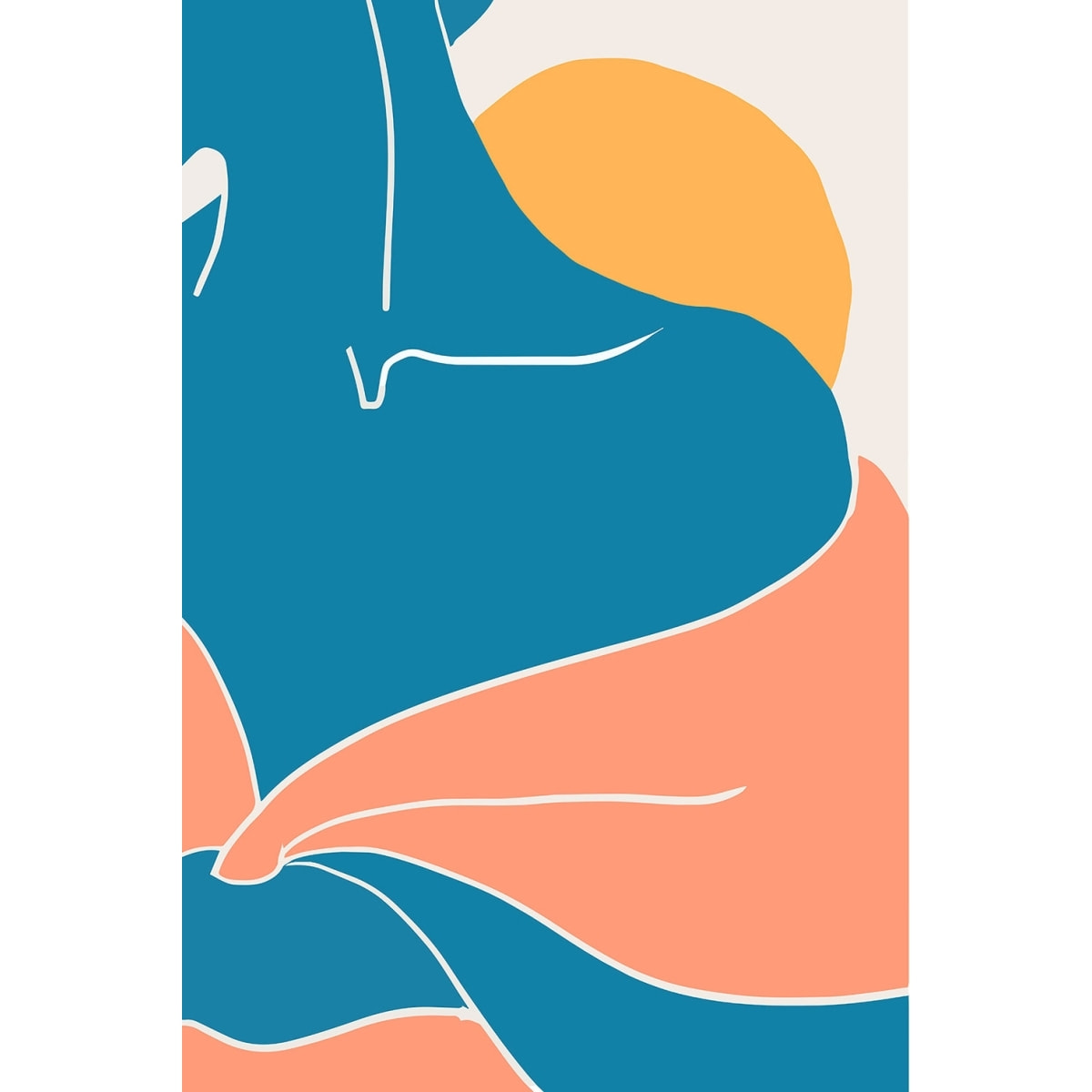 Tableau Douceur d'été Toile imprimée