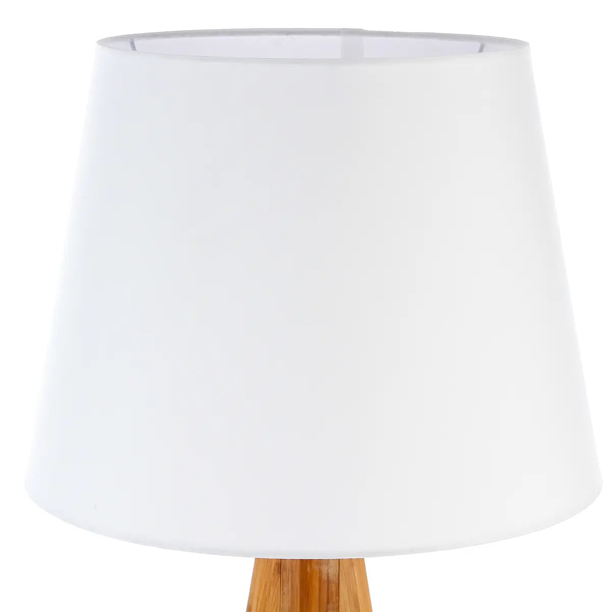 Lampadaire trépied "Bahi" bambou H160cm