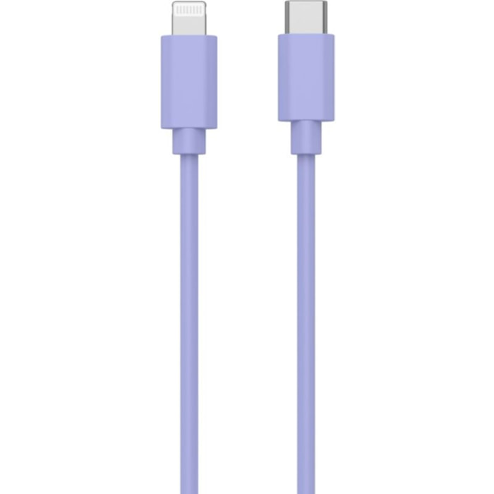 Câble Lightning ESSENTIELB 1M vers lightning violet