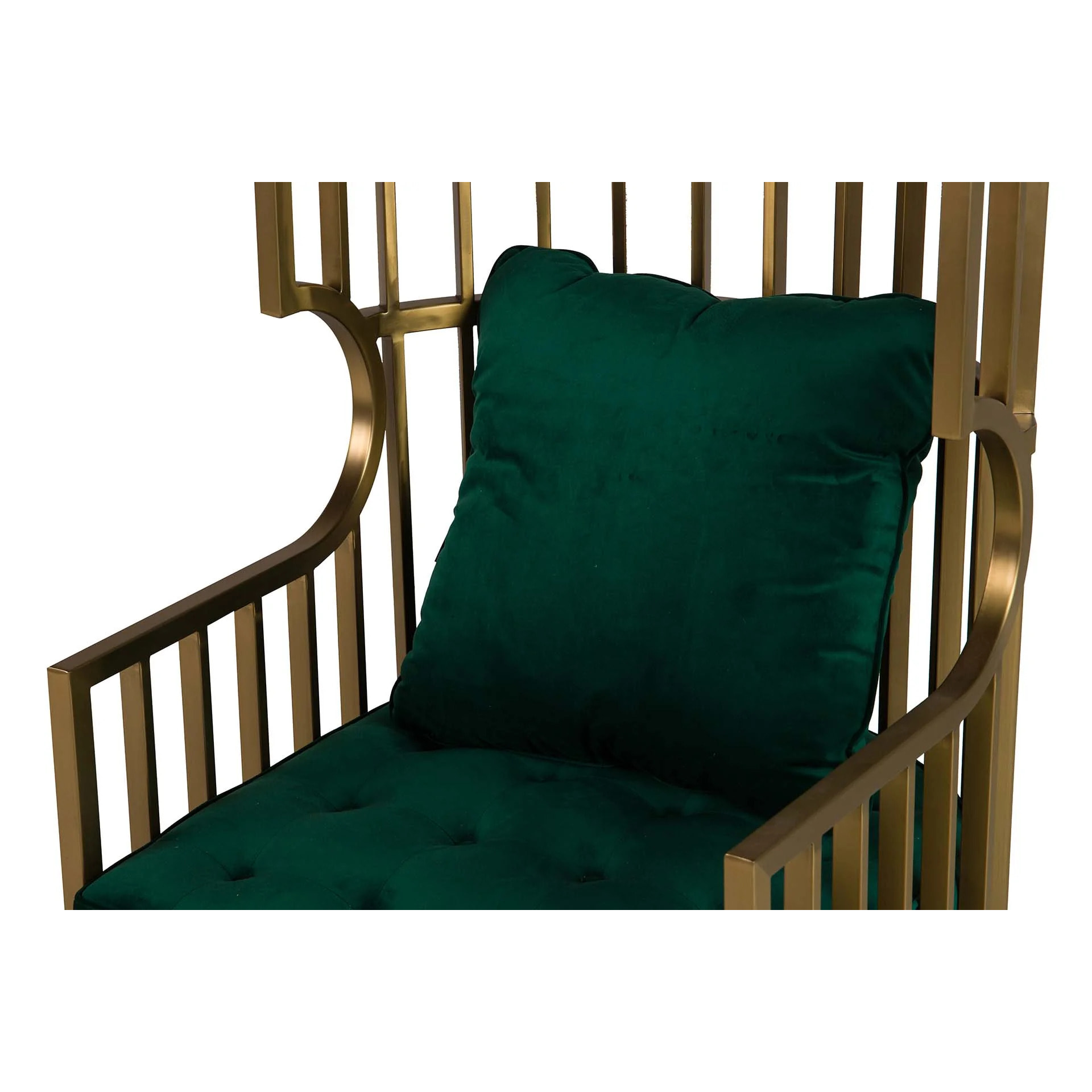 Butaca Acero Inoxidable Velvet Charleston 68x68x150 Cm