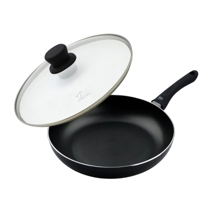 Ensemble de poêle et couvercle en verre de 24 cm Elo Smart Life