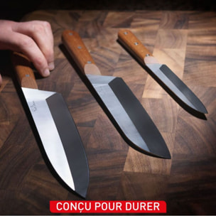 Set de couteaux TEFAL 3 couteaux Collection Paul Bocuse