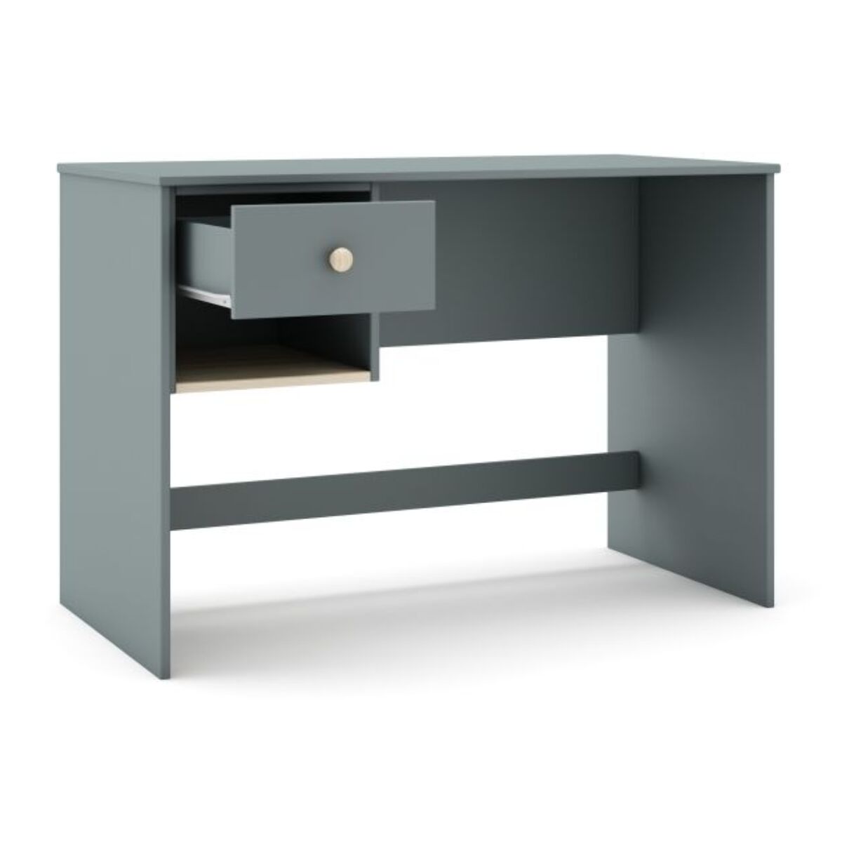 Mesa de escritorio Misty Breeze Verde Salvia - Oak Soft