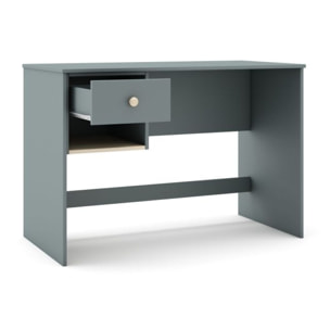 Mesa de escritorio Misty Breeze Verde Salvia - Oak Soft