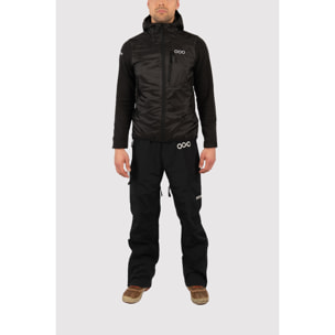 Chaqueta ECOActive Hybrid Insulated Jacket with cap marca ECOON - Negro