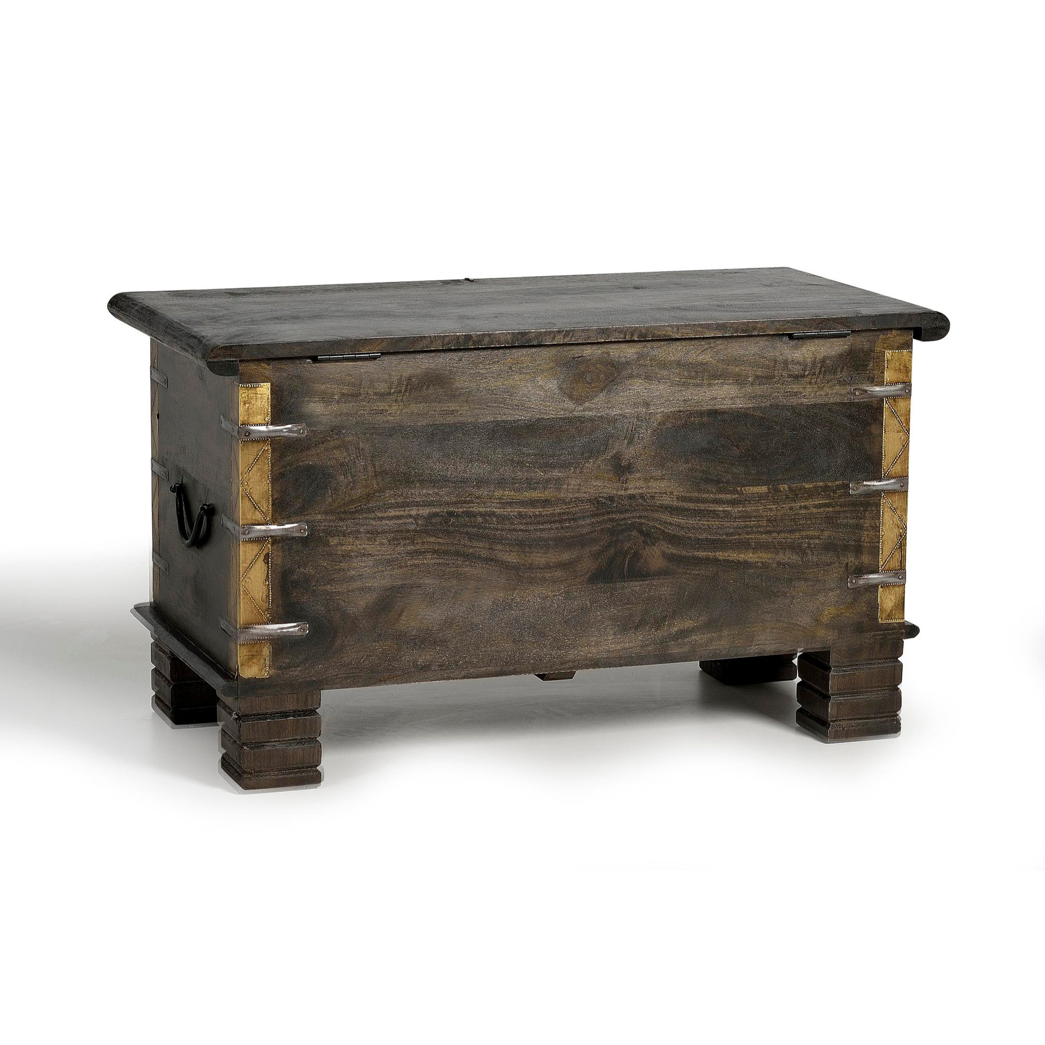 Baúle de Madera de Mango 80 Cm Estilo Étnico Clásico