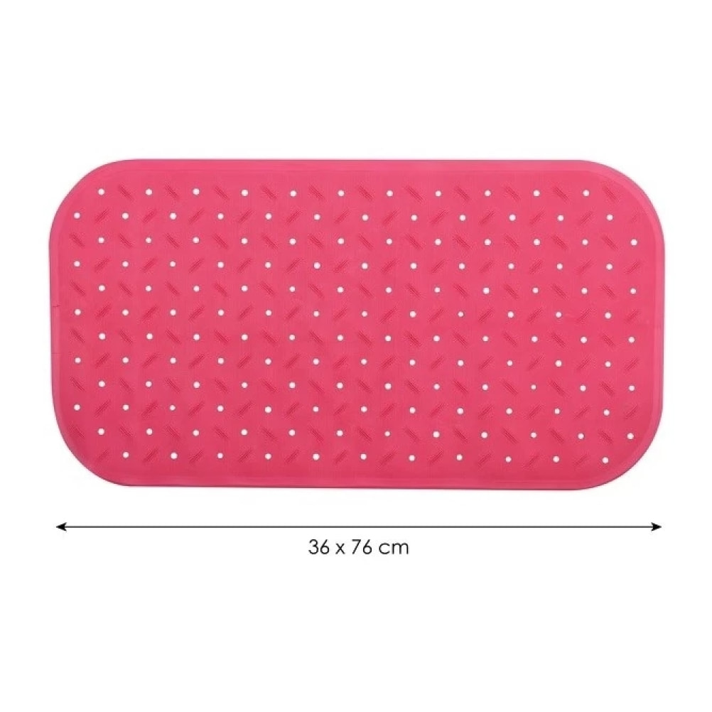 Tapis Fond de baignoire antidérapant Caoutchouc CLASS Rose Fuschia MSV