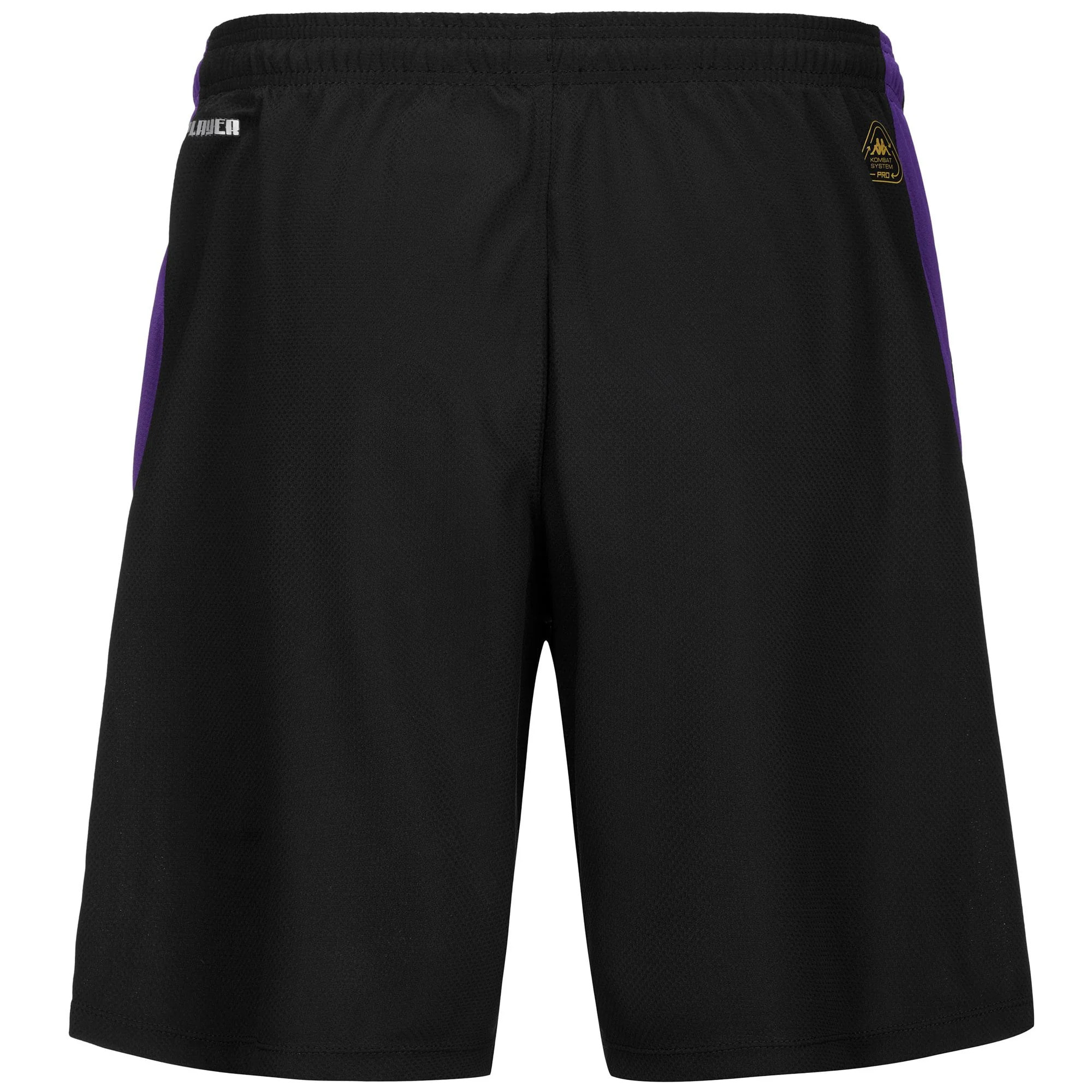 Kappa - Pantaloni Corti Bambino Nero - Ahorazip Pro 8 Fiorentina