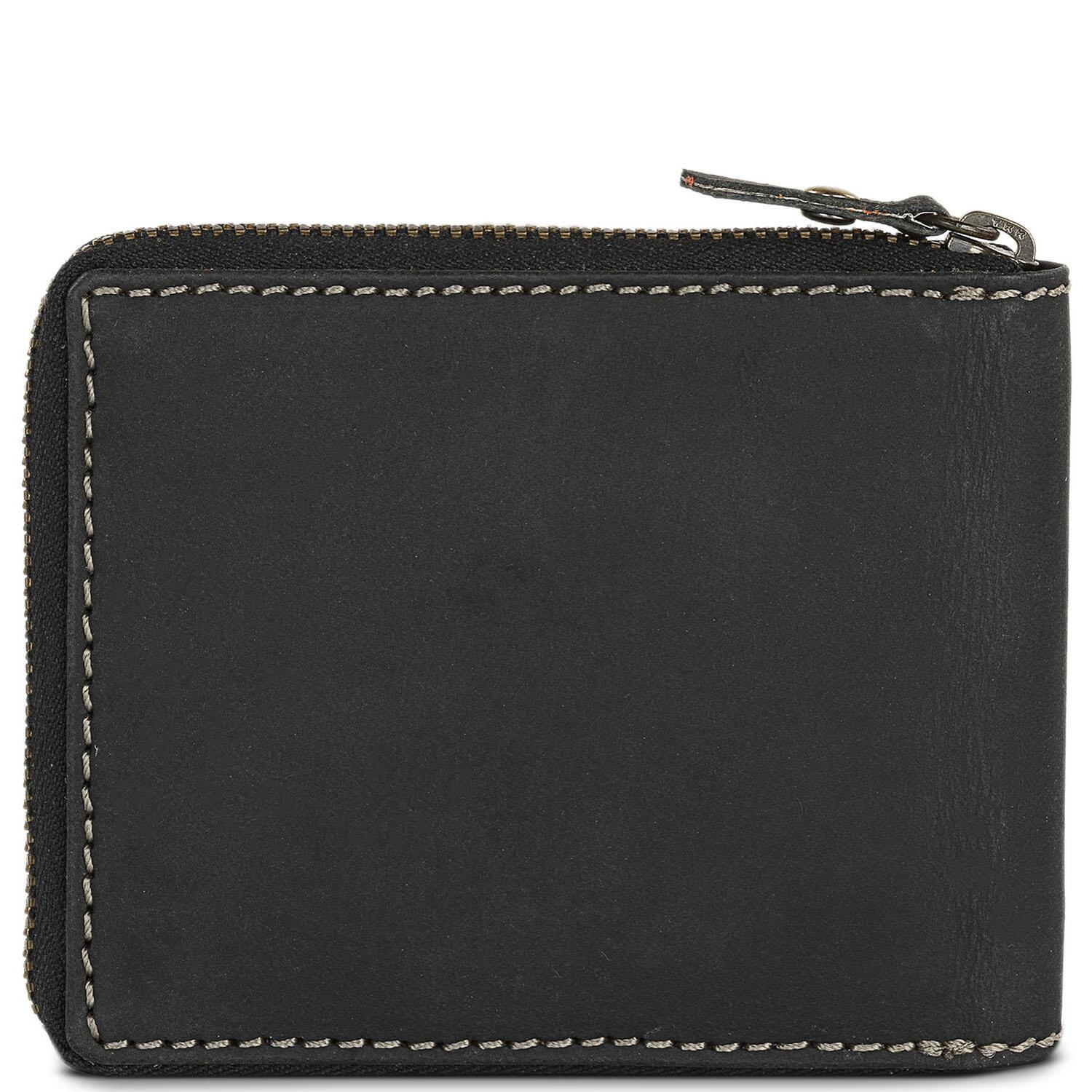 Cartera Hombre Piel Skpat Vintage Negro