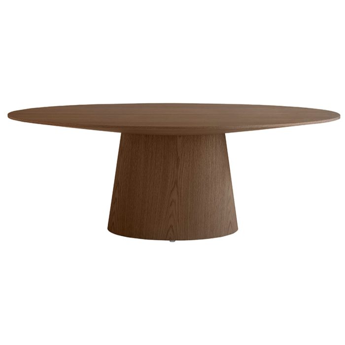 Mesa Angel Cerda de madera de nogal 220x110x76cm