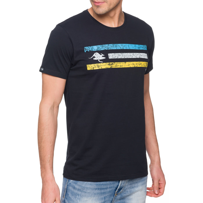 Camiseta Hot Buttered CALIFORNIA Negro