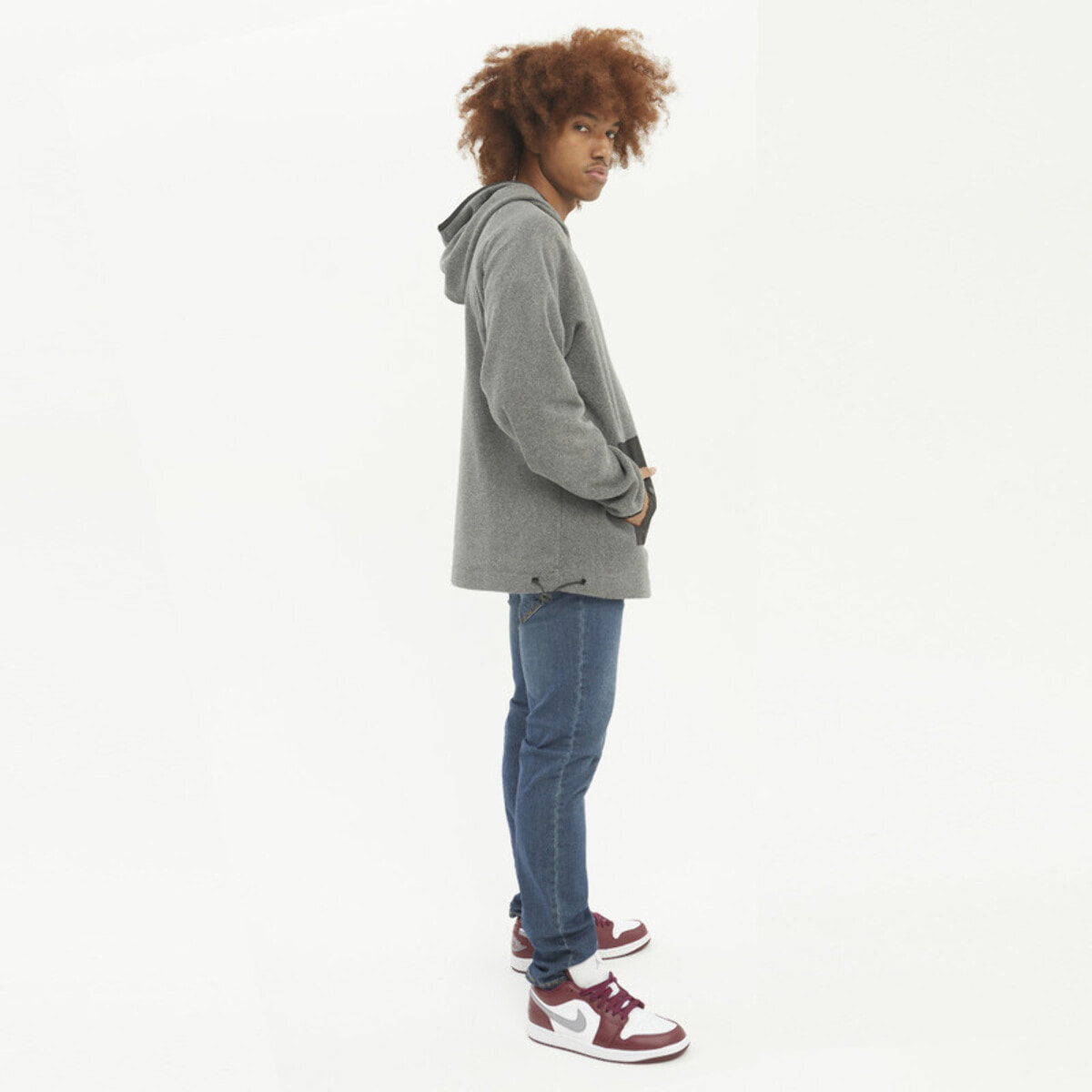 Sudadera con capucha y media cremallera ECHO Hydroponic