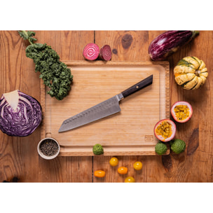 Couteau de Chef Kiritsuke | Lame 210 mm | Acier Inoxydable | Lame Japonaise 440C