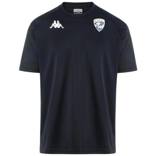 Kappa - Camisetas de juego Niño Azul - Daverno Brescia
