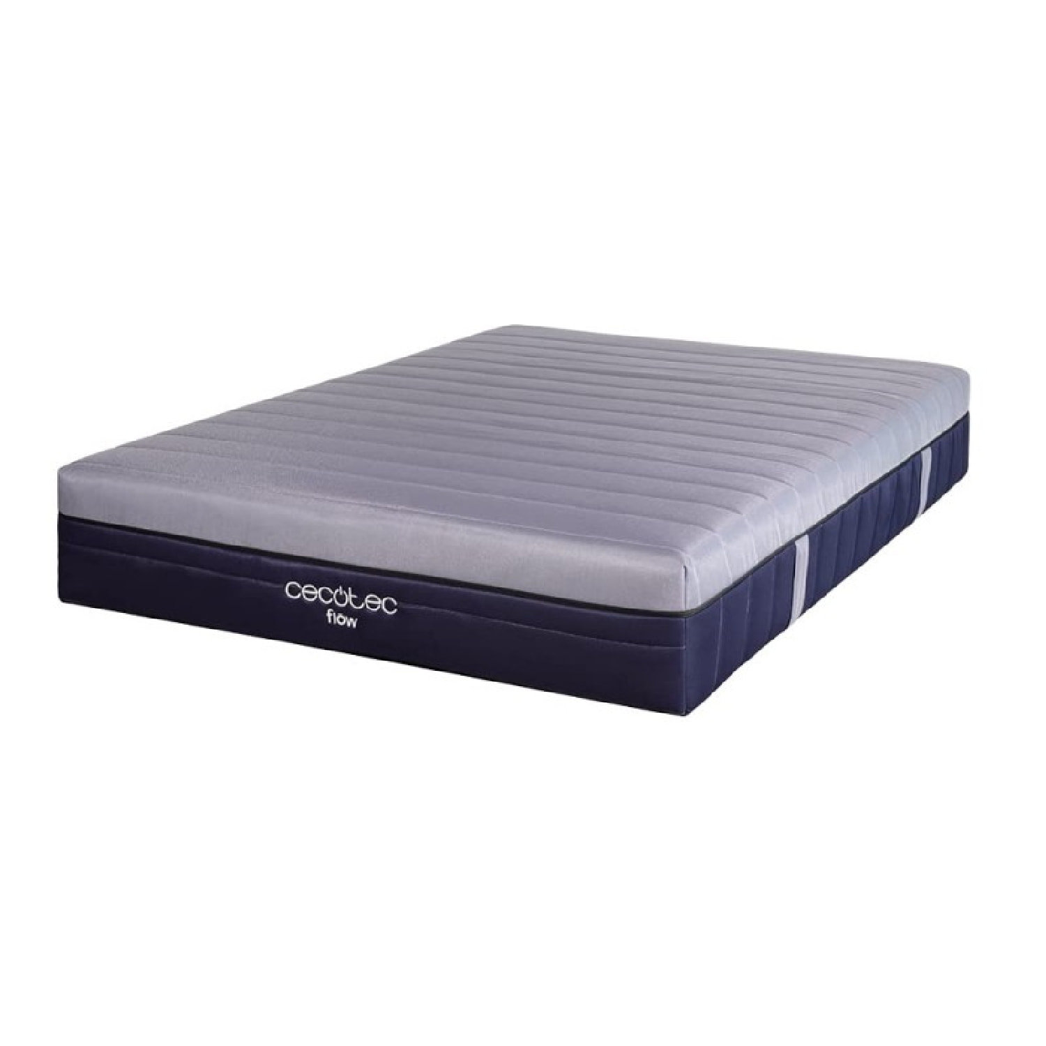 Cecotec Matelas Flow e-Hybrid 90x200 4 couches, sacs de printemps, hauteur 28 cm