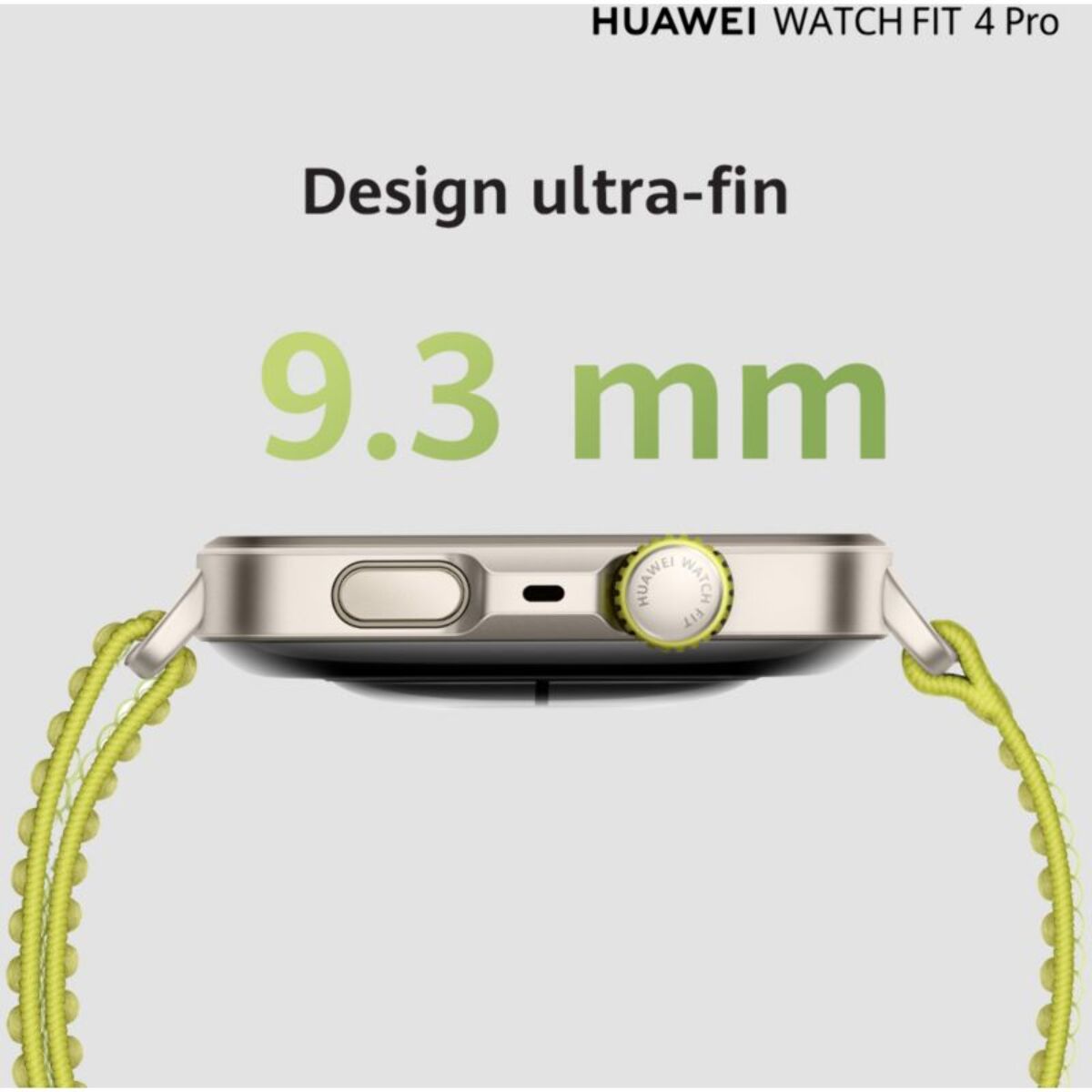 Montre connectée HUAWEI Watch Fit 4 Pro Noir