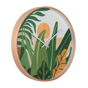 Reloj Pared Metal Natural 40x4,5x40 Cm