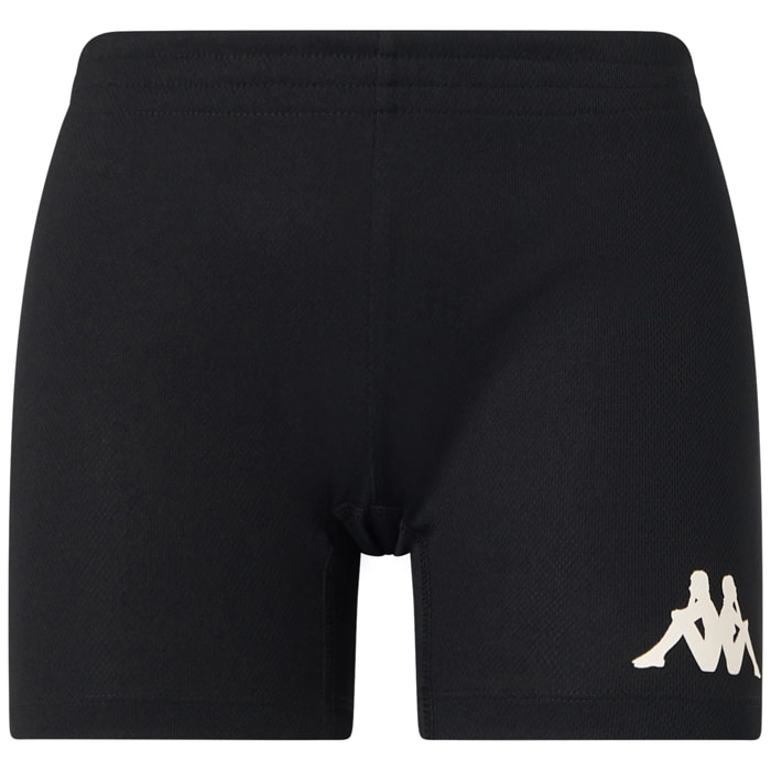 Kappa - Pantaloni Corti Donna Nero - Kappa4Volley Genna