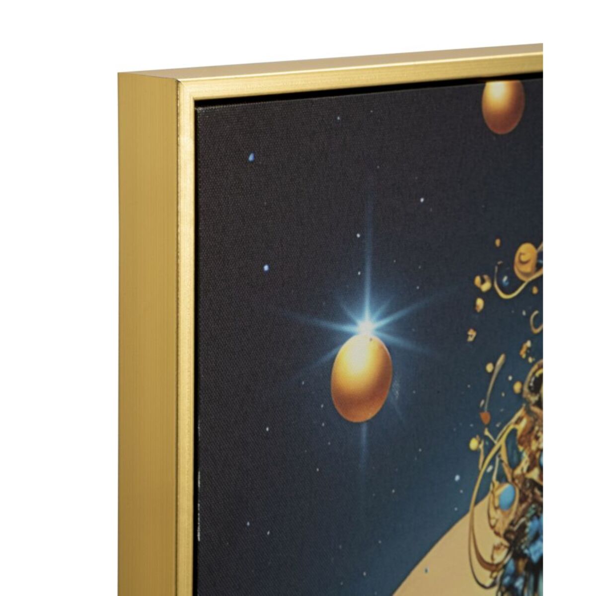 STAMPA C/LED SU TELA LACCATA C/CORNICE MINERVA -B- CM 60X3,5
X90