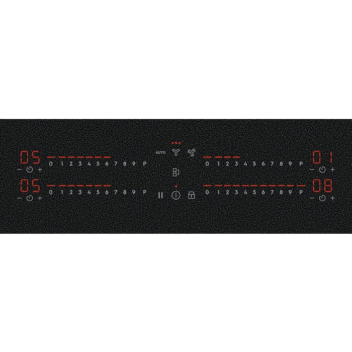 Plaque induction aspirante ELECTROLUX KCC73443CZ SaphirMatt® - Hotte intégrée et Résistante aux rayures
