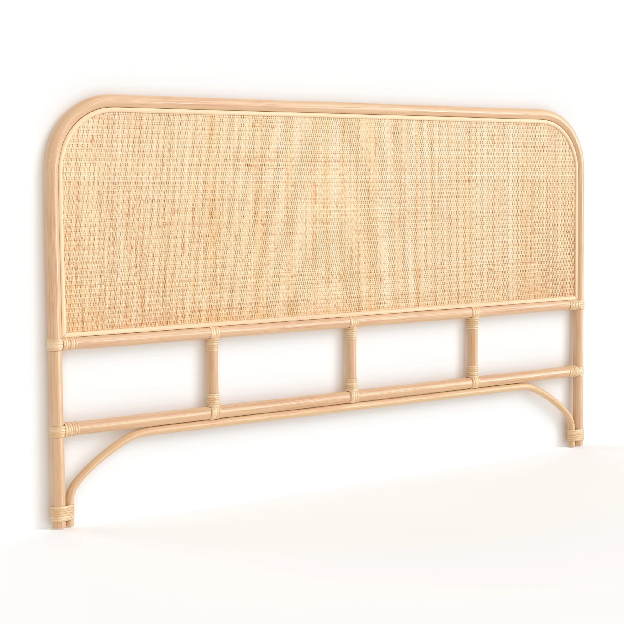 Tête de lit 160 cm en rotin naturel - Grace