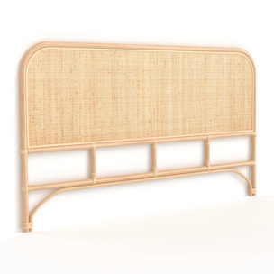 Tête de lit 160 cm en rotin naturel - Grace