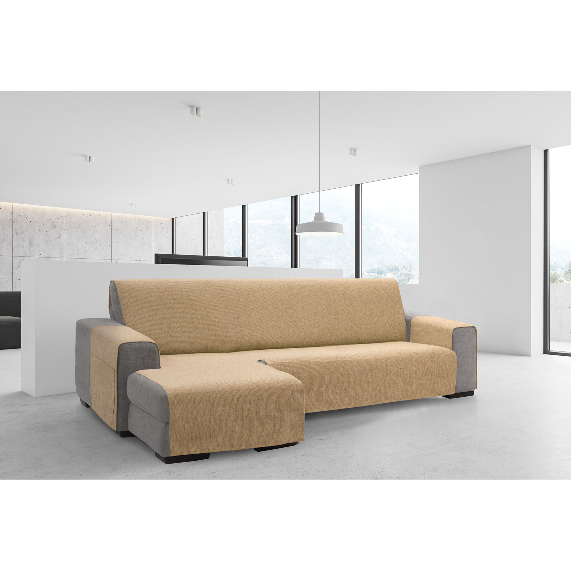 Cubre Sofá Chaise Longue Izquierda modelo PRISCILA