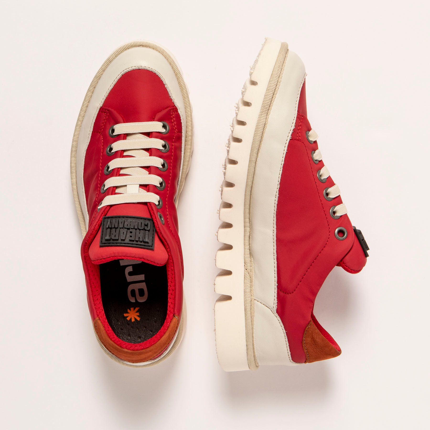 Zapatos 1596 NYLON RED/ ONTARIO color Red