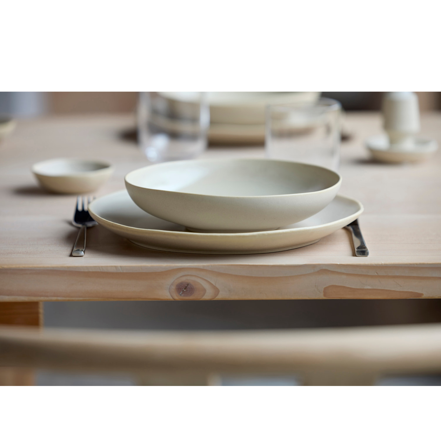 Assiette plate Shoku