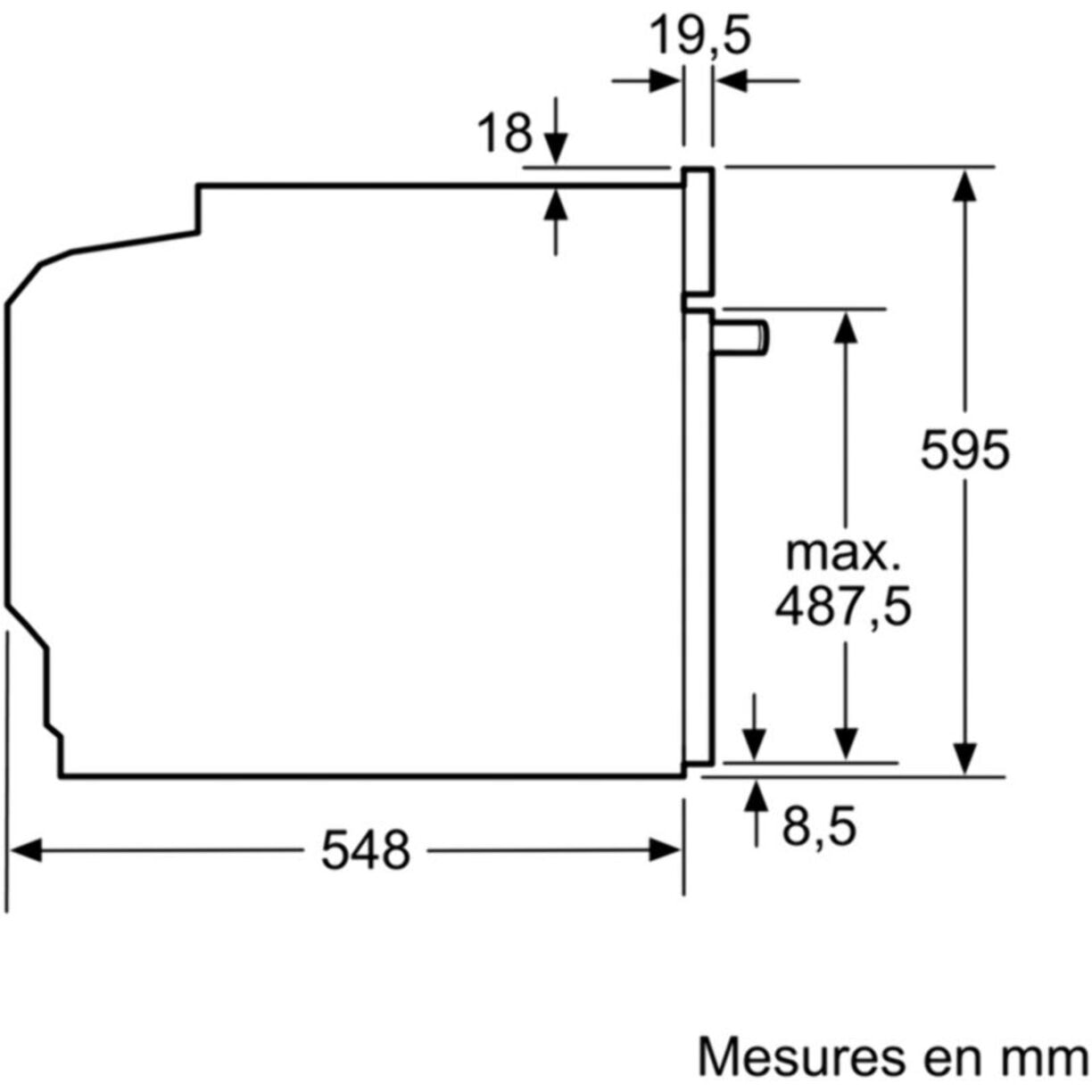 Four encastrable fonction vapeur NEFF B6AVH7AN1  N50