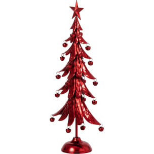 J-Line Sapin de Noël - fer - rouge - small