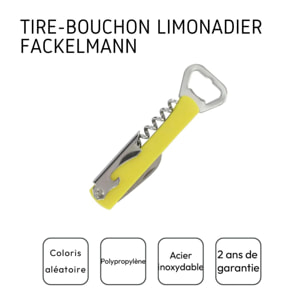 Tire-bouchon limonadier coloré Fackelmann Bar Concept