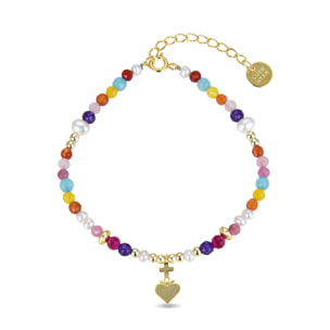 Pulsera Nymox acabado oro amarillo 18k