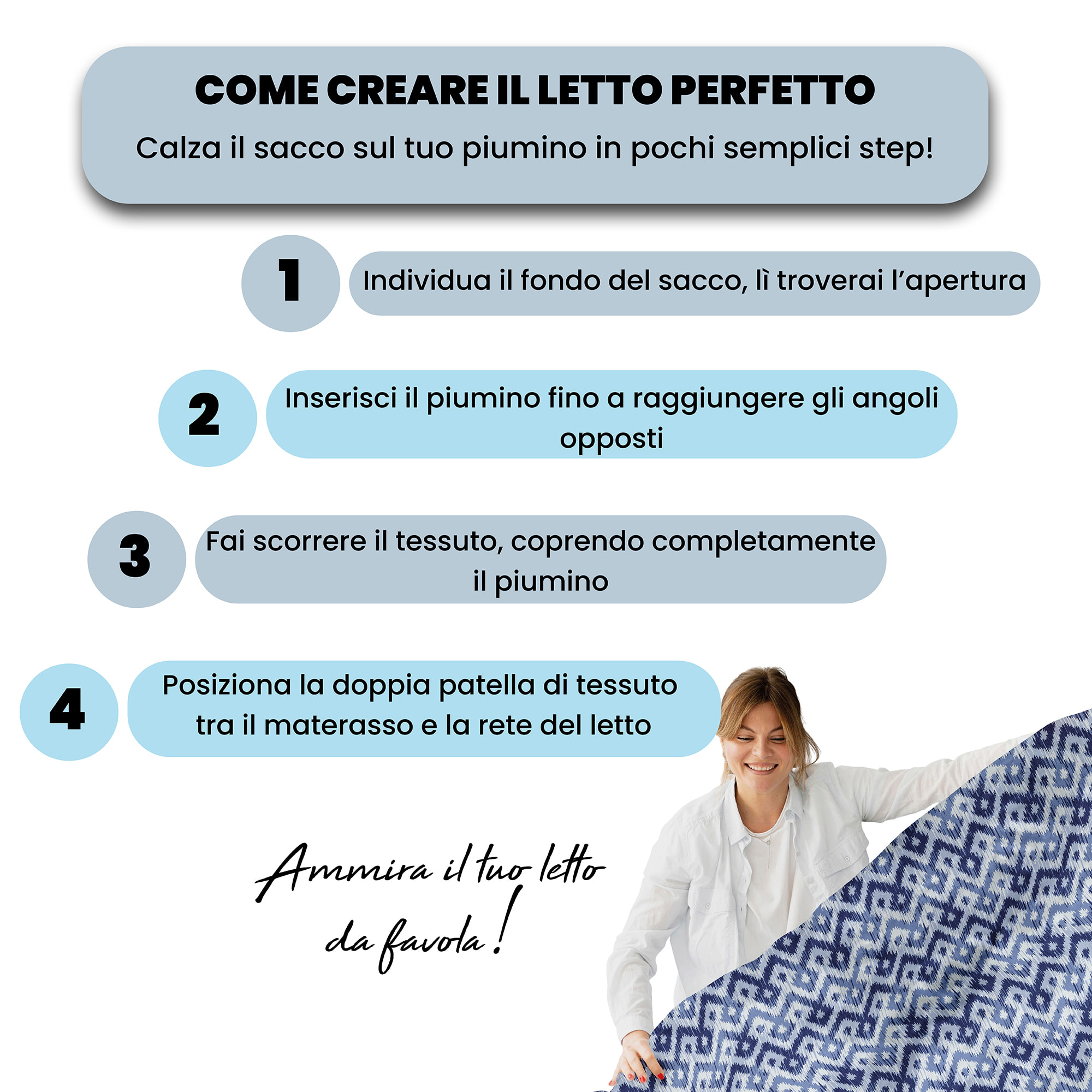 COPRIPIUMINO FANTASY, 100% Microfibra, No Stiro - ROMBI
