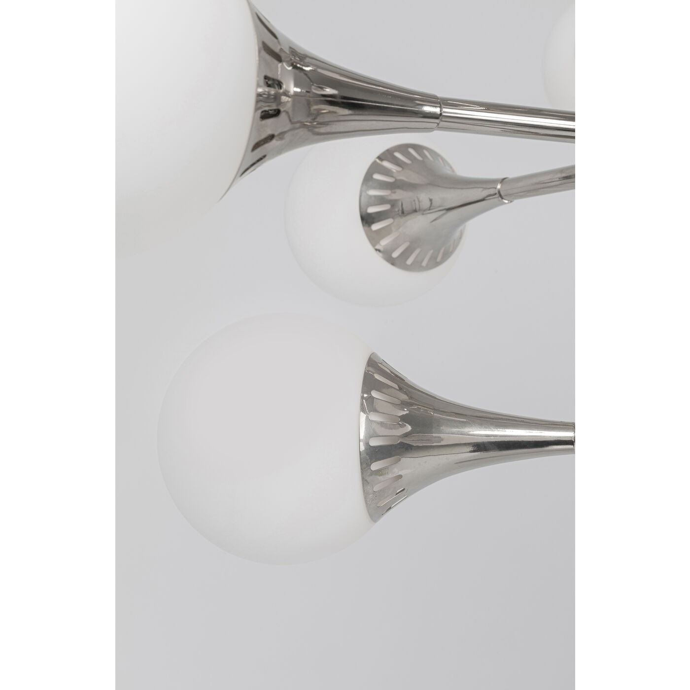 Suspension Bulb Fiction 20 globes argentée Kare Design