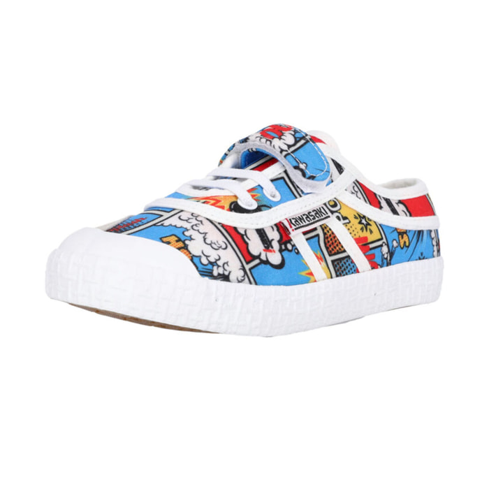 Zapatillas Sneaker para Niño/Niña - KAWASAKI Cartoon Kids Shoe W/Elastic K202585-ES 2084 Strong Blue