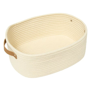 Lot de 3 paniers emboîtables - Ivoire